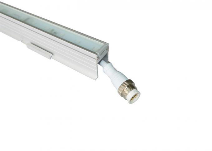 12W DC48V SMD5050 DMX512 των οδηγήσεων γραμμική ελαφριά μετάδοση σημάτων υποστήριξης μεγάλης απόστασης για την οικοδόμηση του φωτισμού περιλήψεων