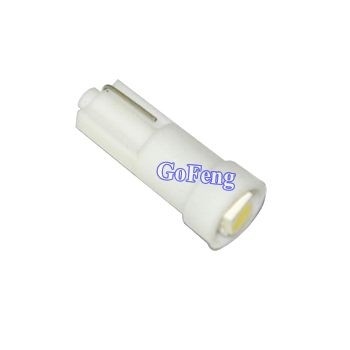 T5 βολβοί 85/86/2721 24V αυτοκινήτων χαμηλής ισχύος οδηγήσεων ταμπλό κατανάλωσης μπλε με 1210 SMD