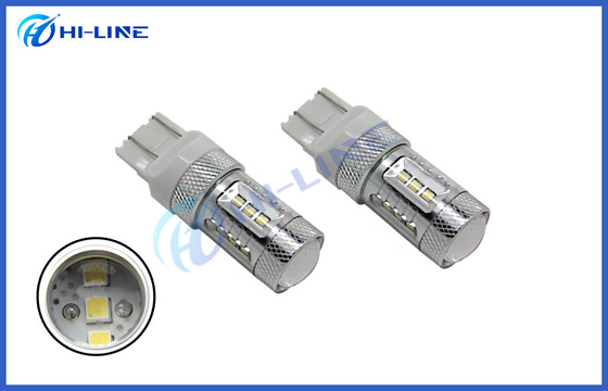 Βολβός 7443 των οδηγήσεων της Samsung 15pcs SMD T20 προβολέας αντίστροφο εφεδρικό ελαφρύ DRL 7440 15w οδηγήσεων υψηλής δύναμης